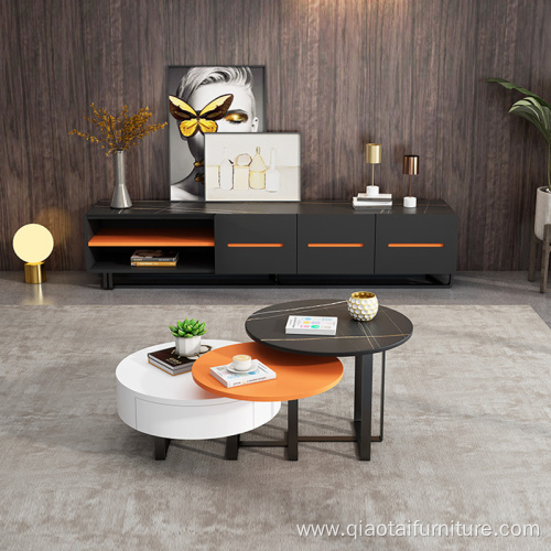 Luxury Moderm Coffee Table Metal Side Table